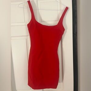 Zara Red Mini Dress ~ Size XS